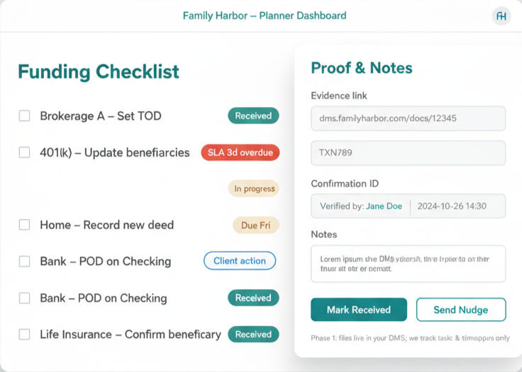 Upload documents easily